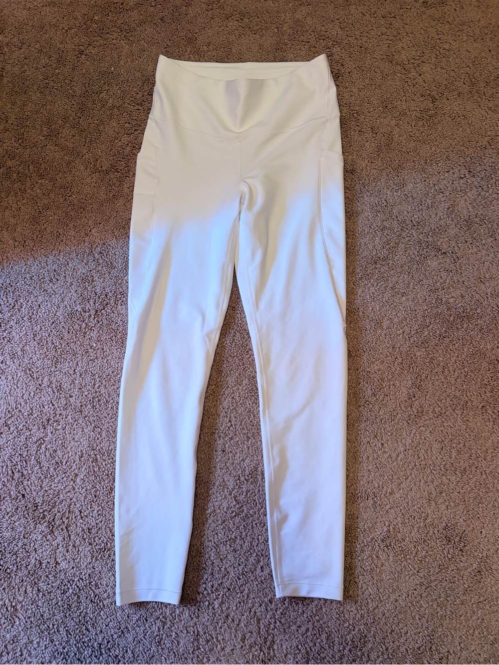 Athleta High-Waist White Women's Active Leggings